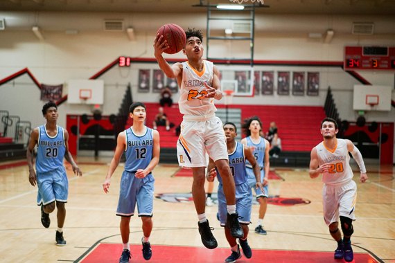Joemyl Ragunton in action during the Kings County Classic